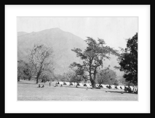 British army encampment, Kalsi, India by Anonymous