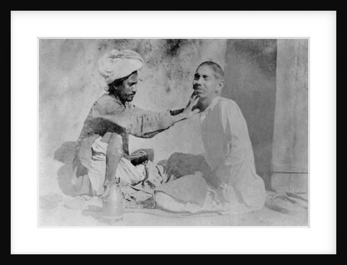 Barber, Chakrata, India by Anonymous