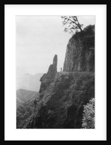 Mountains between kalsi and Chakrata, India by Anonymous
