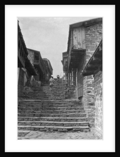 Steps leading to the kailana bazaar, India by Anonymous