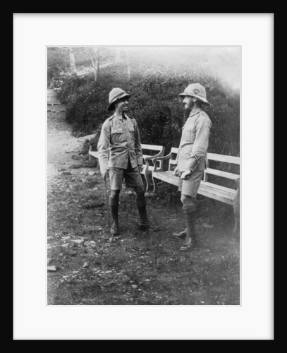 British soldiers, Chakrata, India by Anonymous