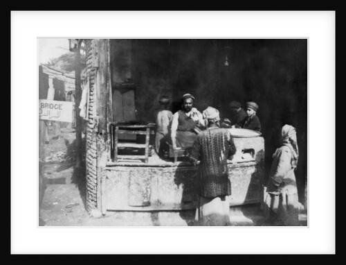 Arab cook, Aleppo road, Baghdad, Iraq by Anonymous