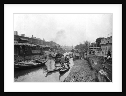 Scene from Whitely bridge, Ashar, Iraq by Anonymous