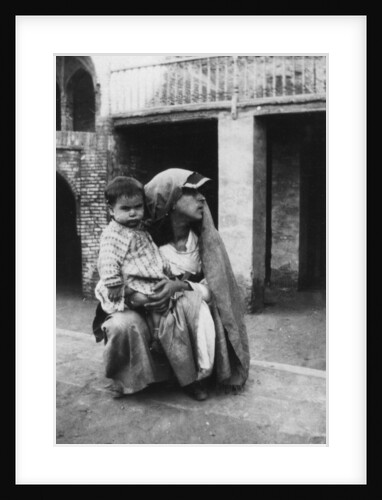 Persian woman and child by Anonymous