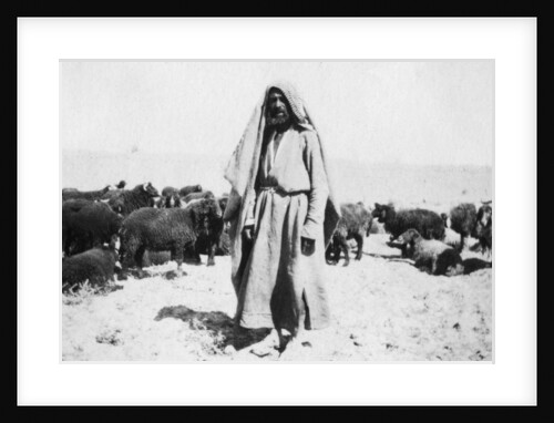 Arab shepherd, Kazimain area, Iraq by Anonymous