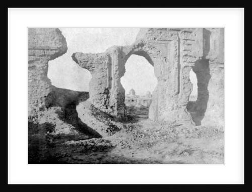 Ruined walls of the Enchanted Garden, just outside Samarra City, Iraq by Anonymous