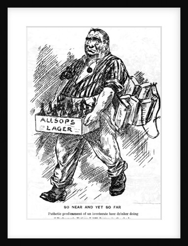 Cartoon from the ship board paper The Comet, troopship 'RMS Caronia' by Anonymous