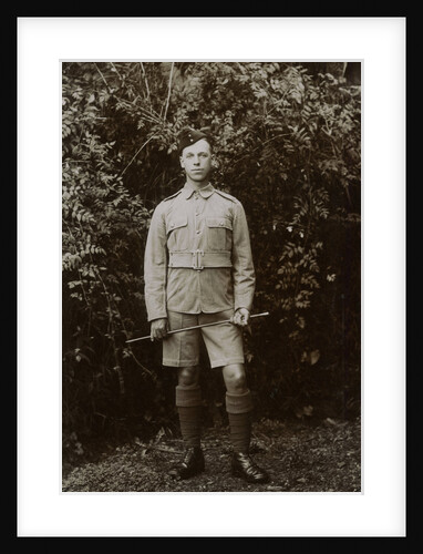 Private Nelson, 5th East Surrey regiment, Chakrata, India by Anonymous