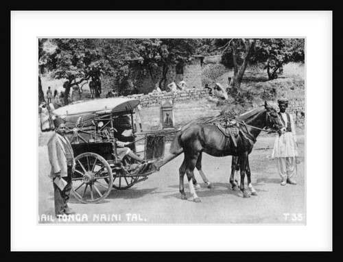 Mail tonga, Nainital, India by Anonymous