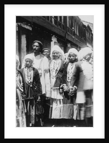 Muslim hill tribe people, Chakrata, India by Anonymous