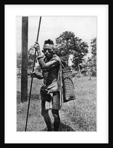 Naga man, India by Anonymous