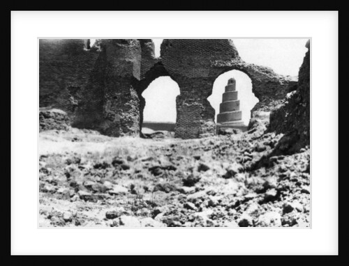 Malwiya tower, Mesopotamia by Anonymous