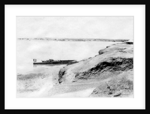 Right bank of the Tigris River and Samarra, Mesopotamia by Anonymous