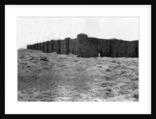 City walls, Samarra, Mesopotamia by Anonymous