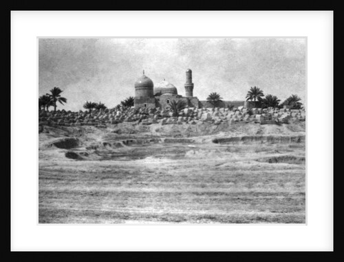 Mosque and graveyard near Baghdad by Anonymous