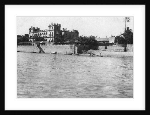 British general headquarters, Baghdad, Mesopotamia, WWI by Anonymous