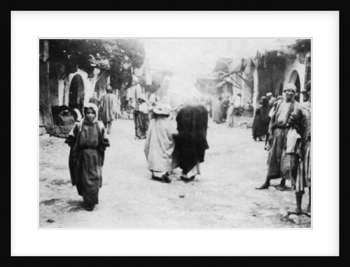 Market, Mosul, Mesopotamia by Anonymous