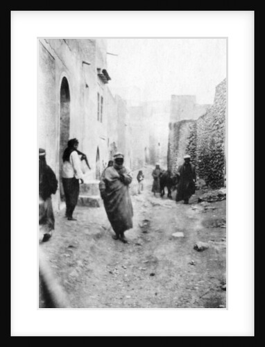 A street in Mosul, Mesopotamia by Anonymous