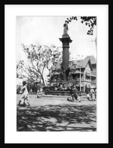 Parsee's memorial fountain, Mumbai, India by Anonymous