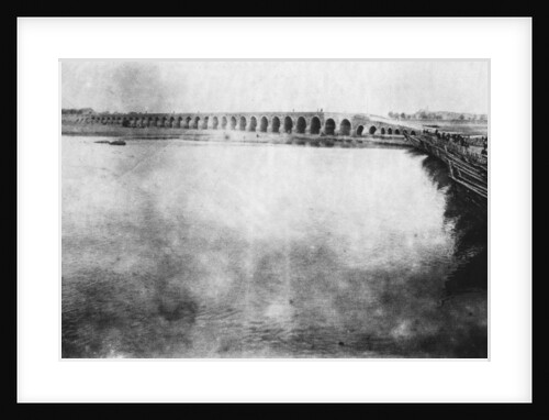 Mosul bridge, Mesopotamia, WWI by Anonymous