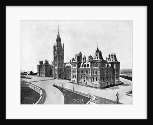 Houses of Parliament, Ottawa, Canada by John L Stoddard
