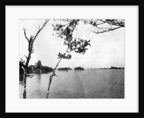 'The Thousand Islands', St Lawrence River, Canada by John L Stoddard