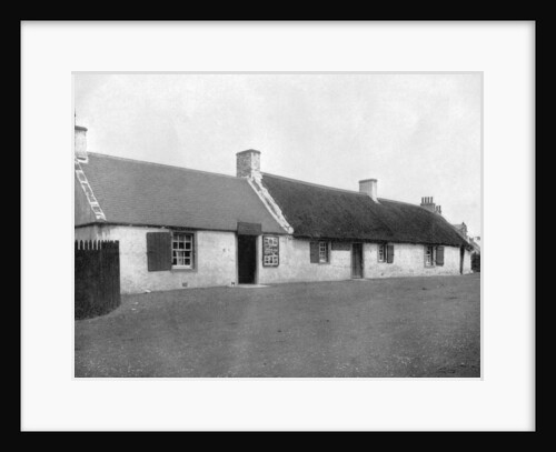 Burns Cottage, Scotland by John L Stoddard