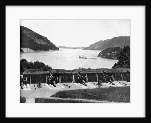 Up the Hudson River from West Point, New York, USA by John L Stoddard