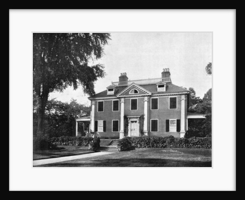 Longfellow's House, Cambridge, Massachusetts, USA by John L Stoddard