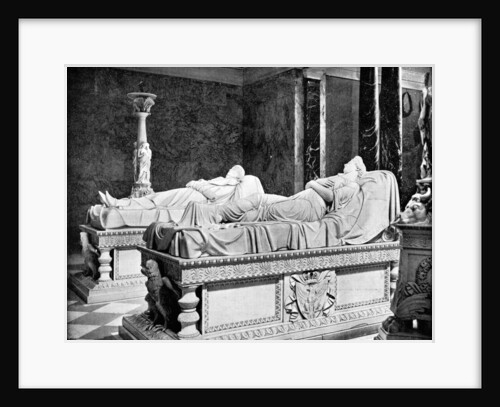 Mausoleum at Charlottenburg, Berlin, Germany by John L Stoddard