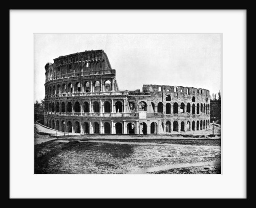 Exterior of the Colosseum, Rome by John L Stoddard