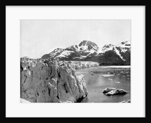Muir Glacier, Alaska, USA by John L Stoddard