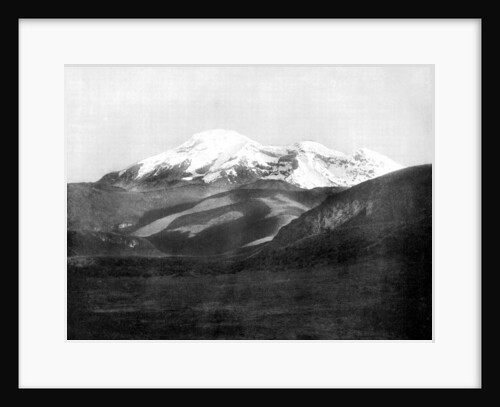 Mount Chimborazo, Ecuador by John L Stoddard