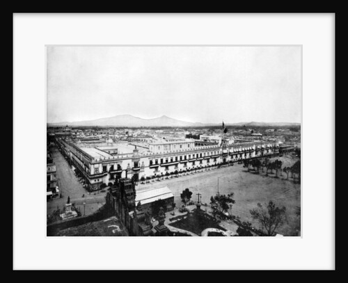 Panorama of the City of Mexico by John L Stoddard