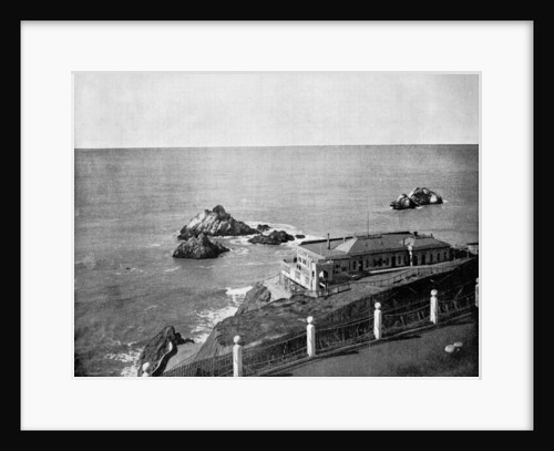 Cliff House and Seal Rocks, Golden Gate, California, USA by John L Stoddard