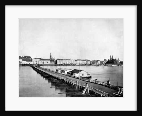 Koblenz on the Rhine, Germany by John L Stoddard
