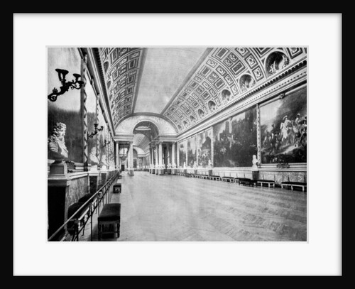 Gallery of Battles, Versailles, France by John L Stoddard