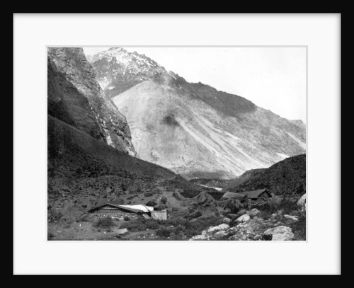 Pass of Uspallata, Andes Mountains, South America by John L Stoddard