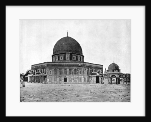 Mosque of Omar, Jerusalem by John L Stoddard