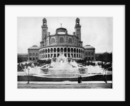 The Trocadero, Paris by John L Stoddard
