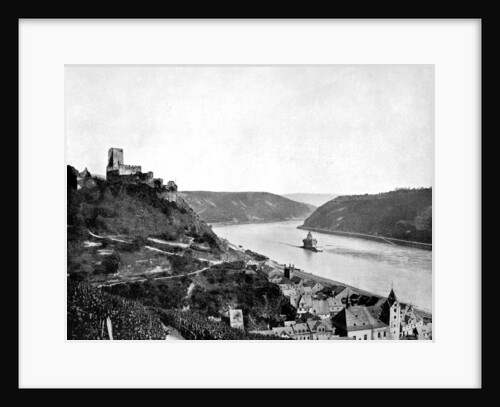 The Rhine, Gutenfels, and the Pfalz, Germany by John L Stoddard