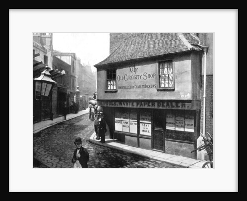 Old Curiosity Shop, London by John L Stoddard