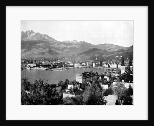 Lucerne, Switzerland by John L Stoddard