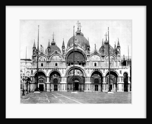St Mark's, Venice, Italy by John L Stoddard