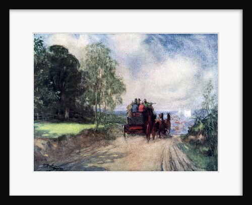 On the Rochester Coach by Frank Reynolds