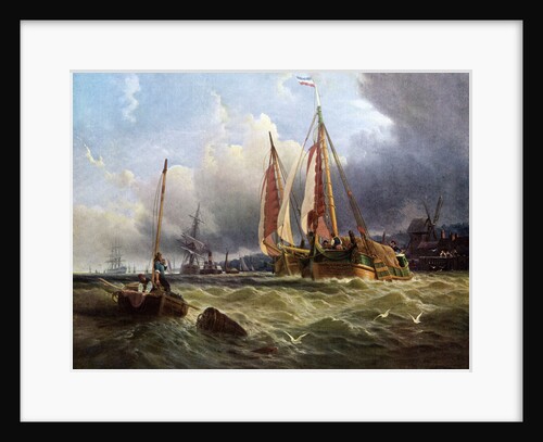 Oude Schelde, Texel Island by Clarkson Stanfield
