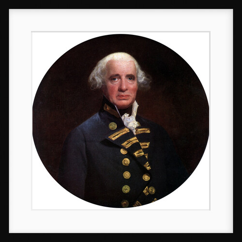 Admiral Richard, Earl of Howe' by John Singleton Copley