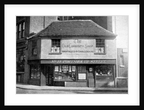The Old Curiosity Shop, 13 Portsmouth Street, Kingsway, London by Anonymous
