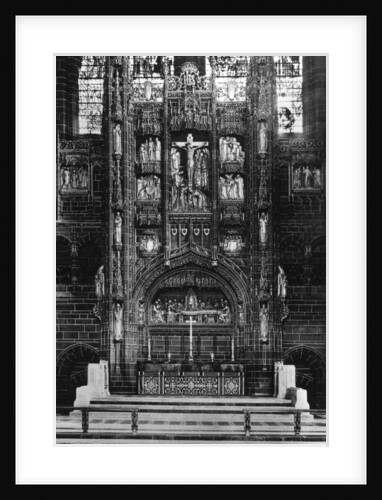 The reredos in Liverpool Cathedral by Anonymous