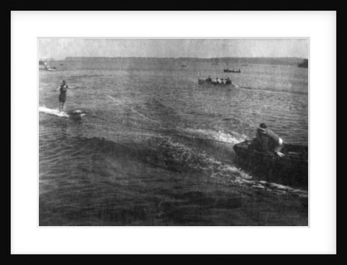 Water skiing by Anonymous